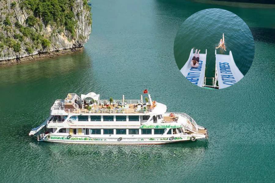 Serenity Explorer Cruise is one of Halong Bay cruise day tour