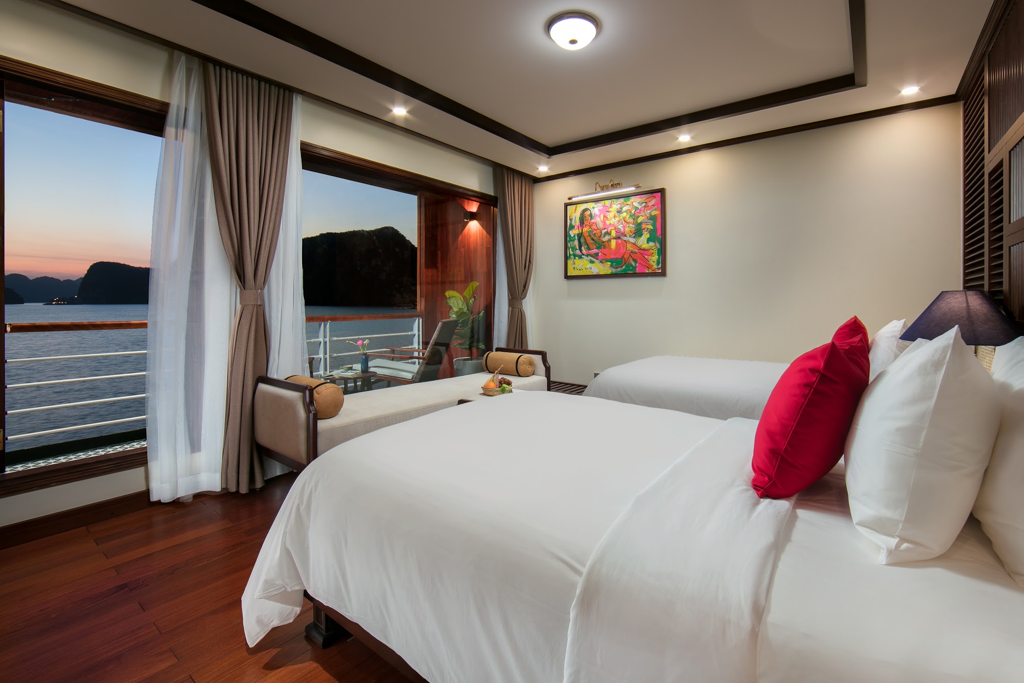 Heritage Cruise Binh Chuan cabin