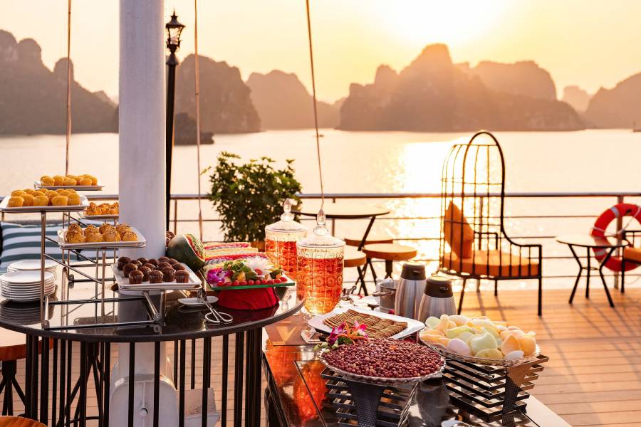 Enjoy sunset party happy hour