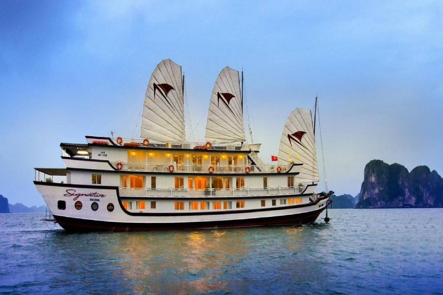 Embark on a Halong Bay cruise
