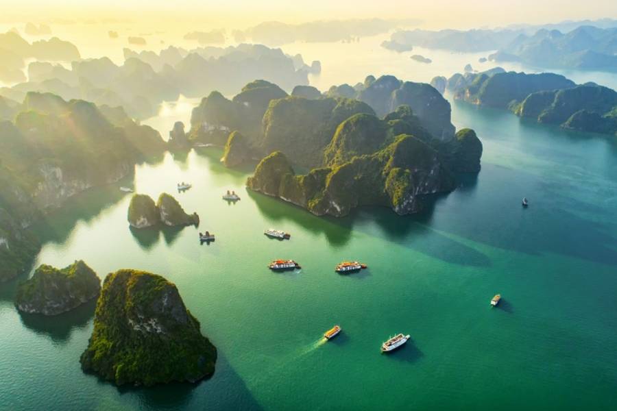 Where is Lan Ha Bay Vietnam