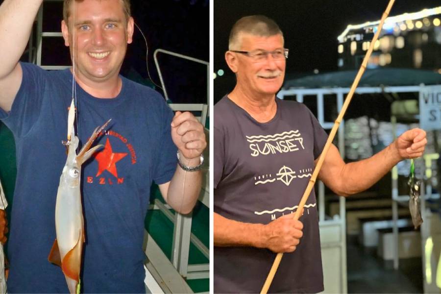 Join squid fishing activities on Halong Bay cruises