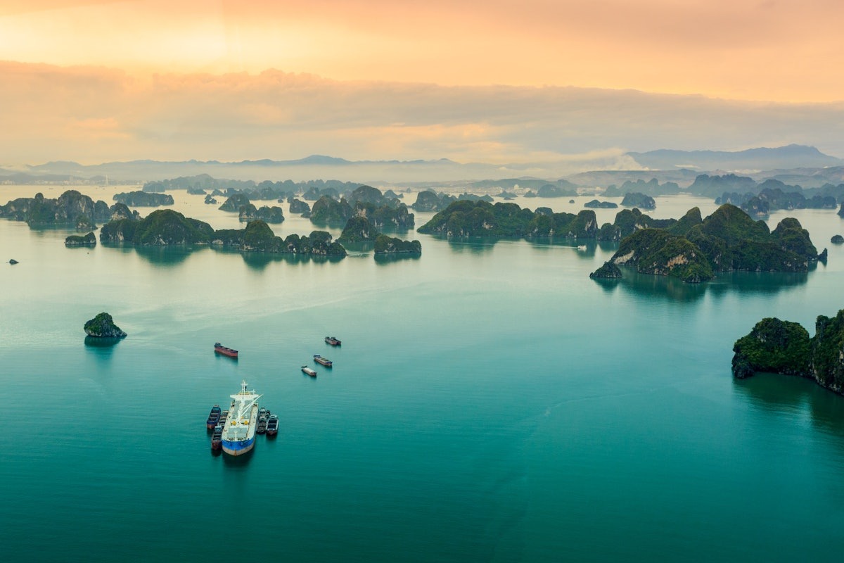 A magical place Halong Bay in Vietnam