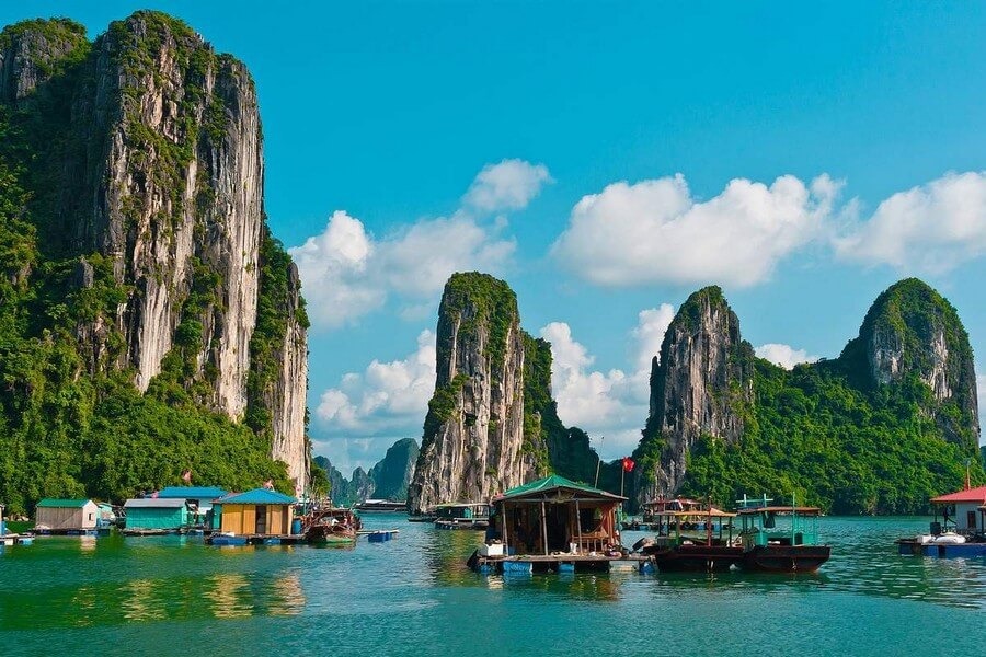 Beautiful Vung Vieng Fishing Village photos