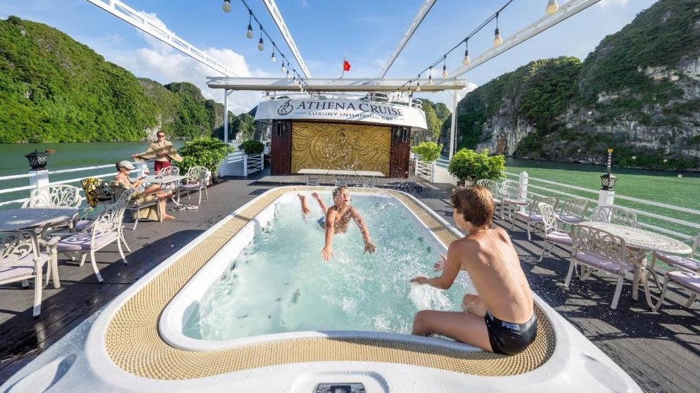 Athena Luxury Cruise spa onboard