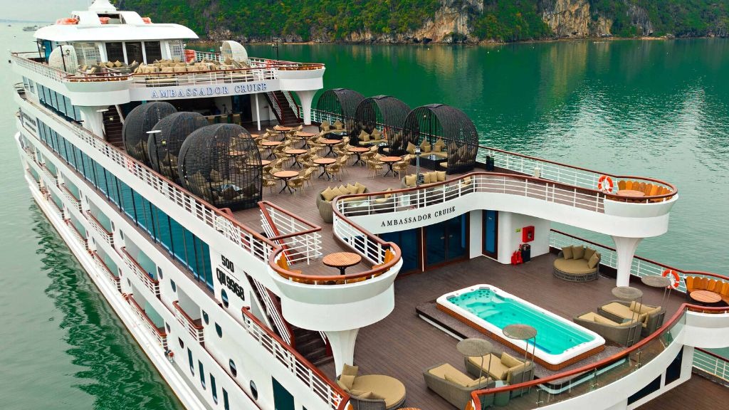 spa on cruise ship Ambassador I