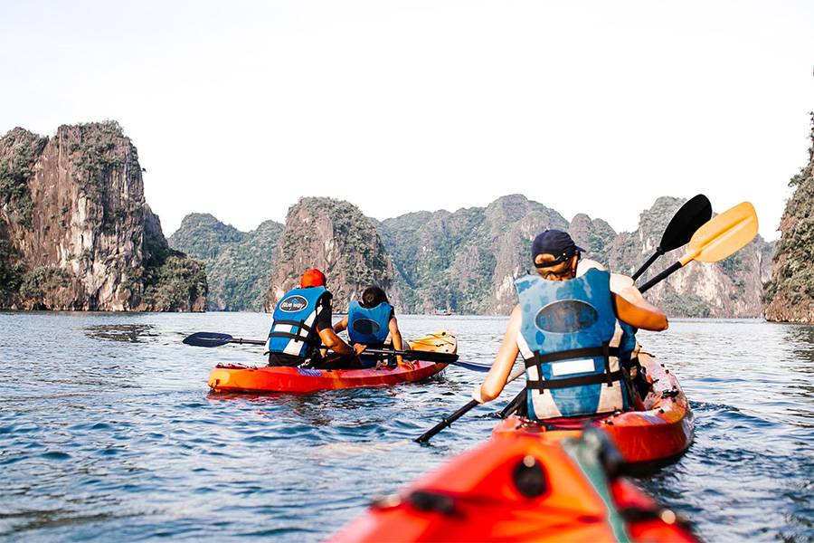 Halong Bay kayaking destination