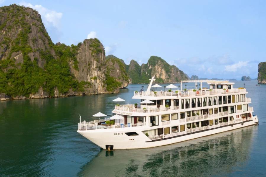 stunning scenery from a cruise