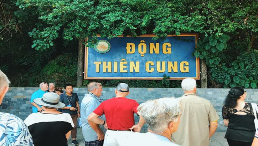 Thien Cung Cave reviews location