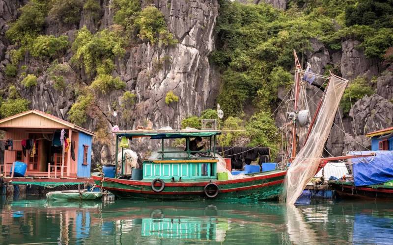 Vung Vieng is home to over 100 families