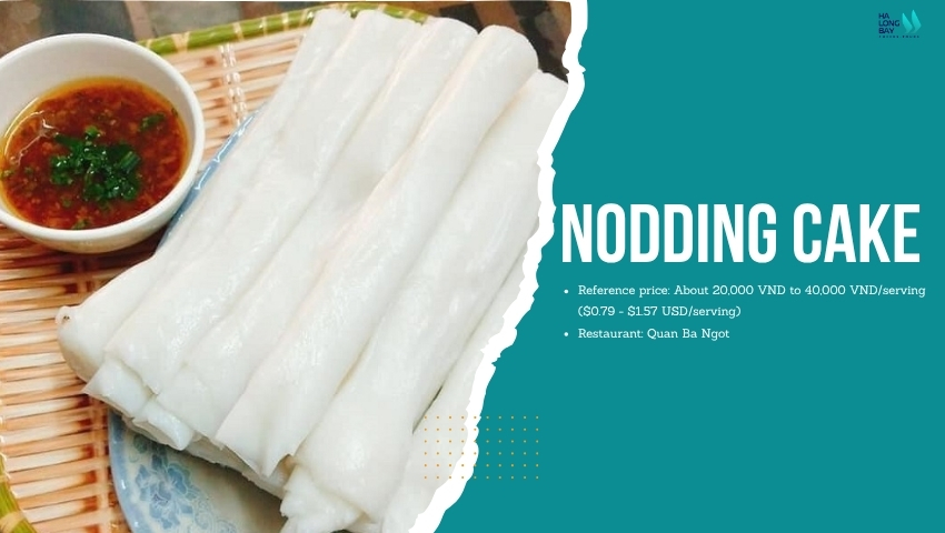 Learn about Nodding Cake dishes